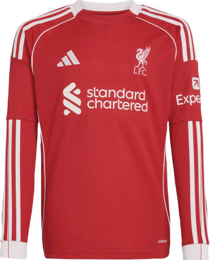 Liverpool Long Sleeve 25/26 Home Kit