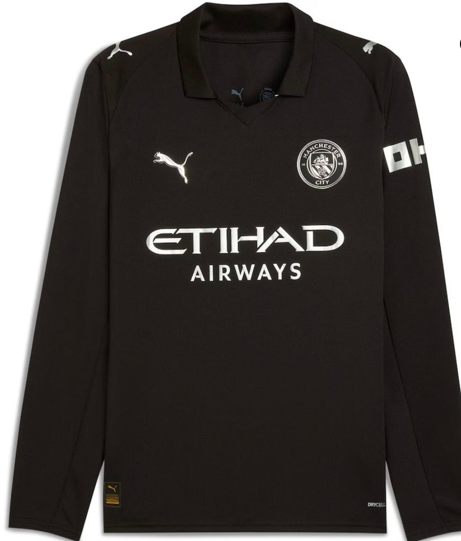 Manchester City Long Sleeve 25/26 Away Kit