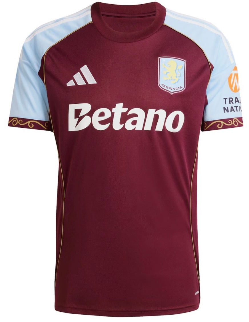 Aston Villa 25/26 Home Kit