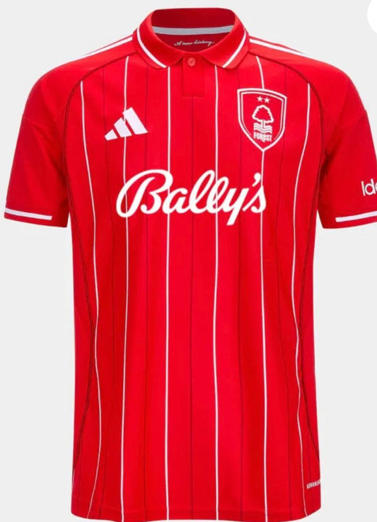 Nottingham Forest 25/26 Home Kit
