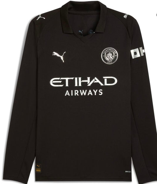 Manchester City Long Sleeve 25/26 Away Kit